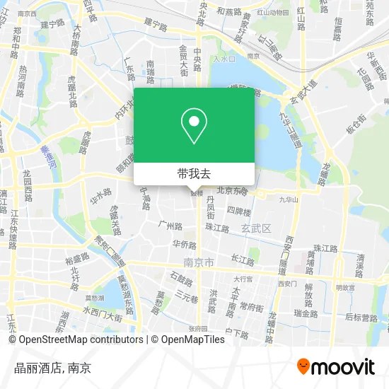 晶丽酒店地图