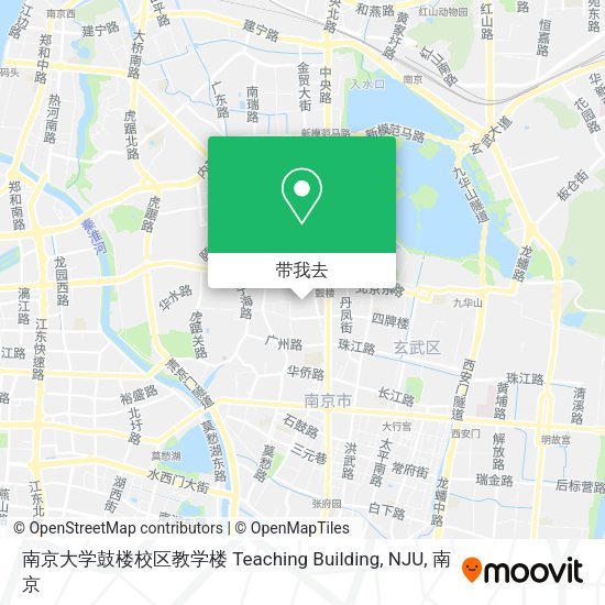 南京大学鼓楼校区教学楼 Teaching Building, NJU地图