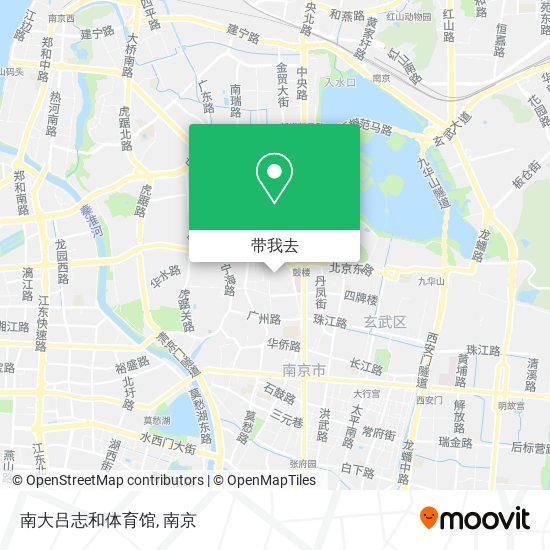 南大吕志和体育馆地图