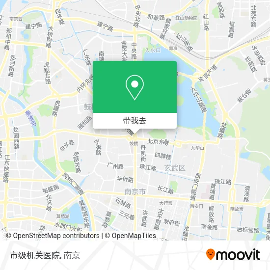 市级机关医院地图