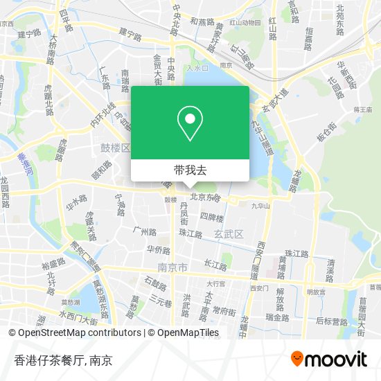 香港仔茶餐厅地图