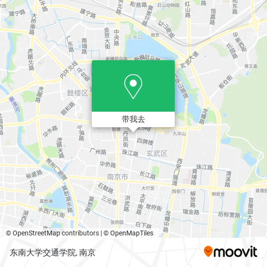 东南大学交通学院地图