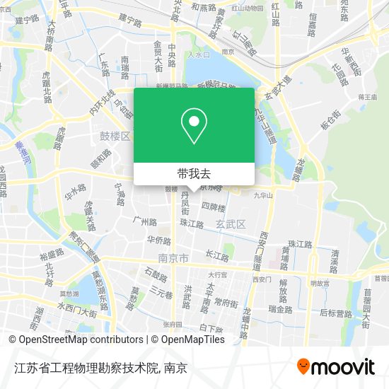 江苏省工程物理勘察技术院地图