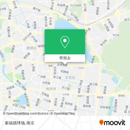 索福德球场地图