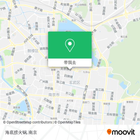 海底捞火锅地图