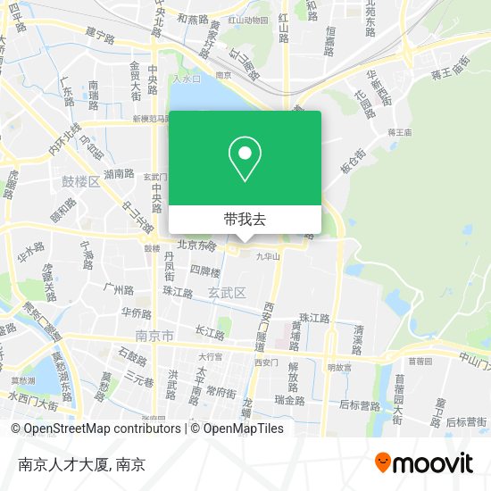 南京人才大厦地图