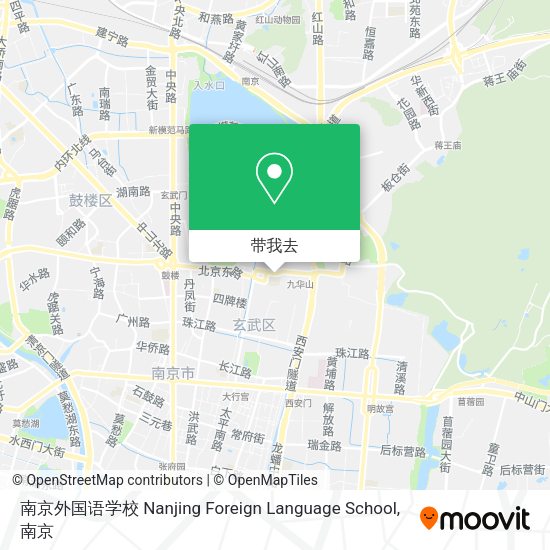 南京外国语学校 Nanjing Foreign Language School地图