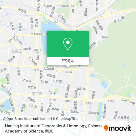 Nanjing Institute of Geography & Limnology, Chinese Academy of Science地图
