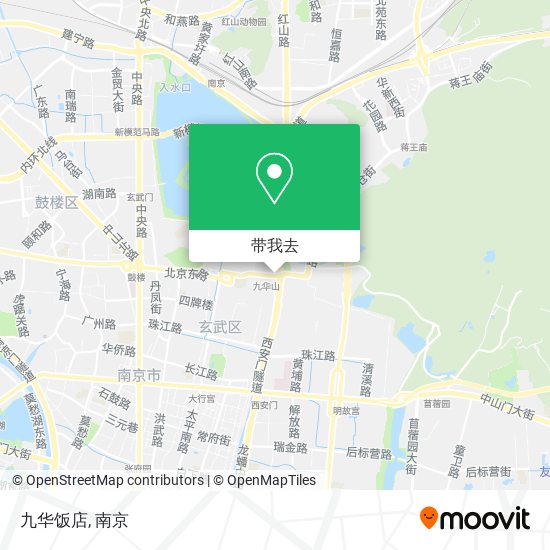 九华饭店地图