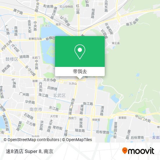 速8酒店 Super 8地图