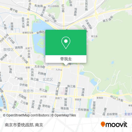 南京市委统战部地图