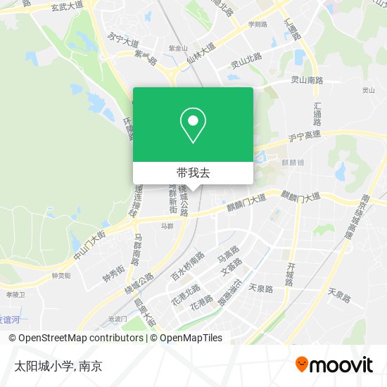 太阳城小学地图