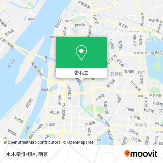 水木秦淮街区地图