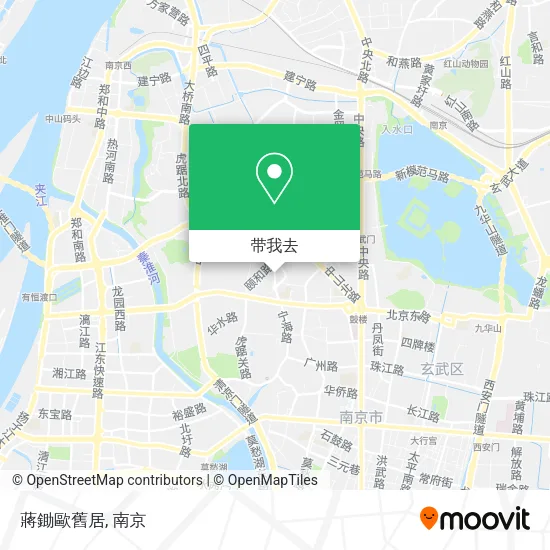 蔣鋤歐舊居地图