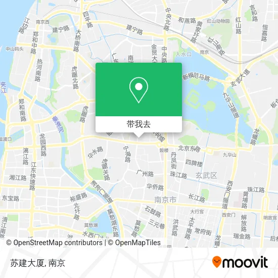 苏建大厦地图