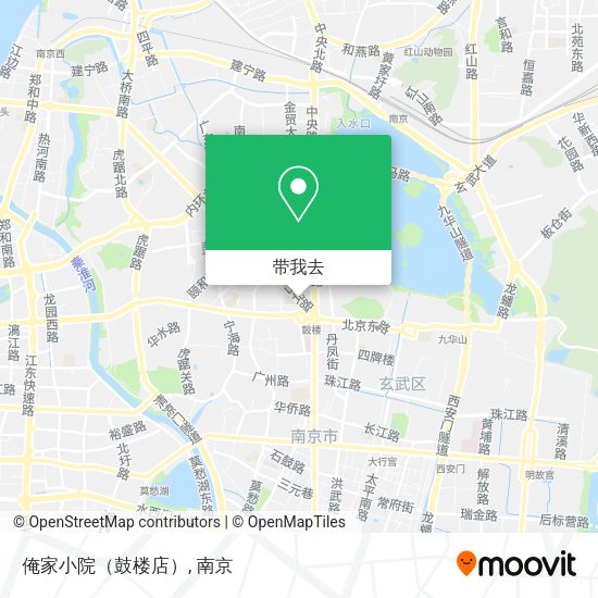 俺家小院（鼓楼店）地图