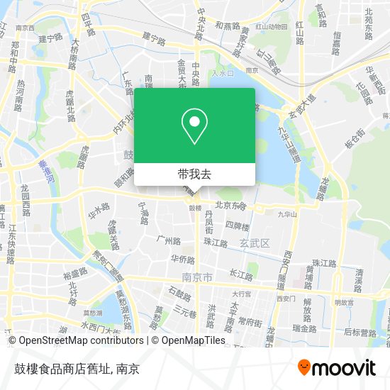 鼓樓食品商店舊址地图