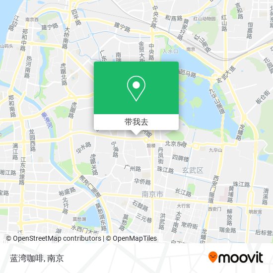 蓝湾咖啡地图