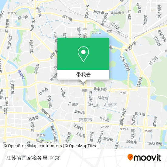 江苏省国家税务局地图