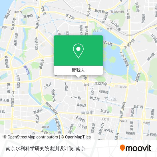 南京水利科学研究院勘测设计院地图