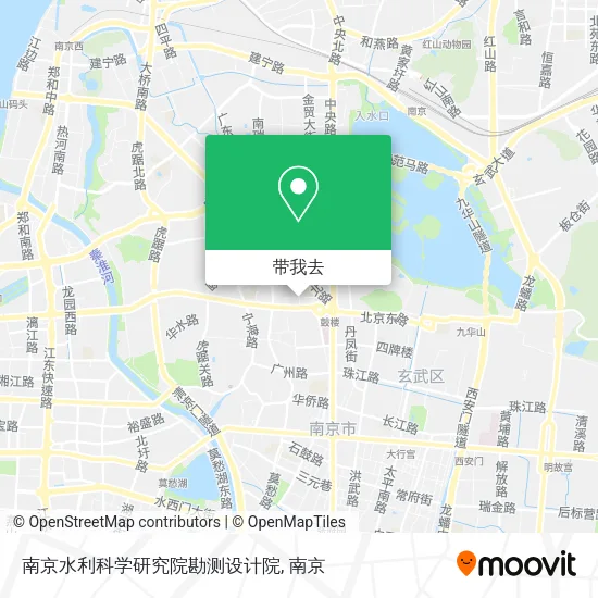 南京水利科学研究院勘测设计院地图