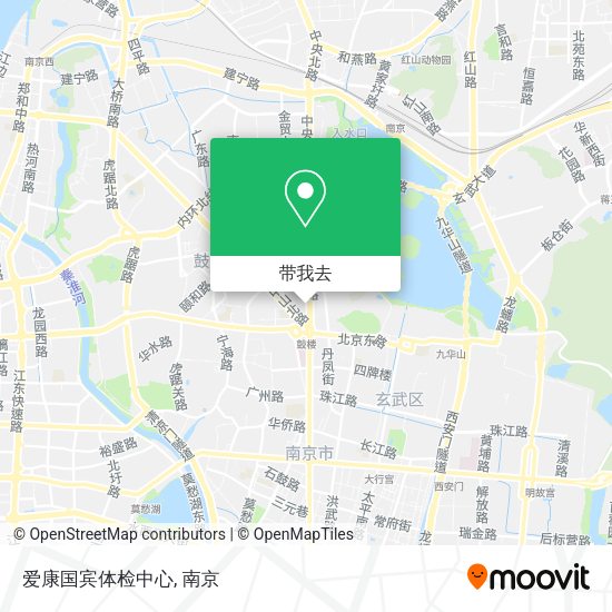 爱康国宾体检中心地图