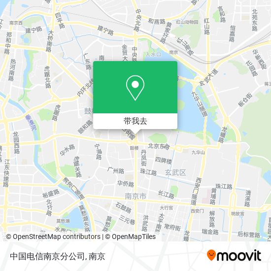 中国电信南京分公司地图