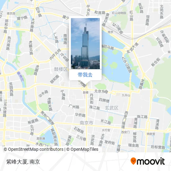 紫峰大厦地图