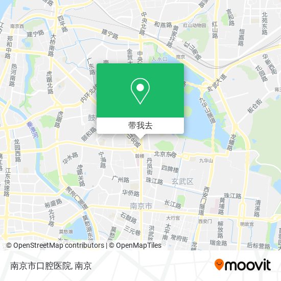 南京市口腔医院地图