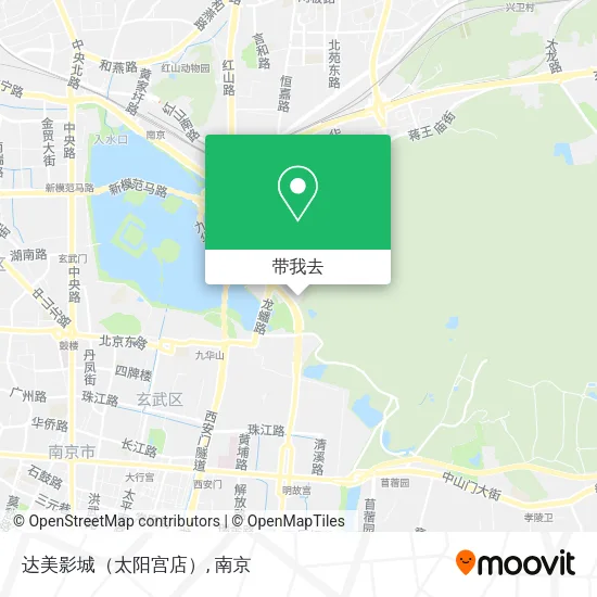 达美影城（太阳宫店）地图
