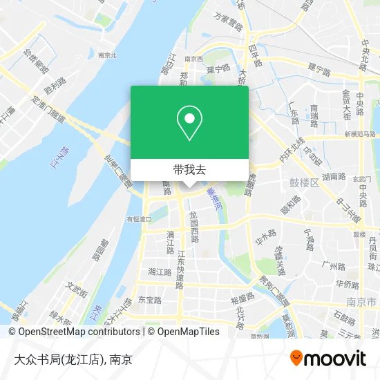大众书局(龙江店)地图