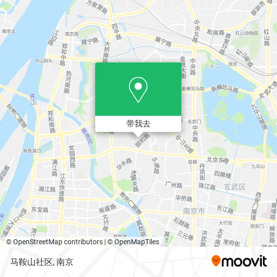 马鞍山社区地图
