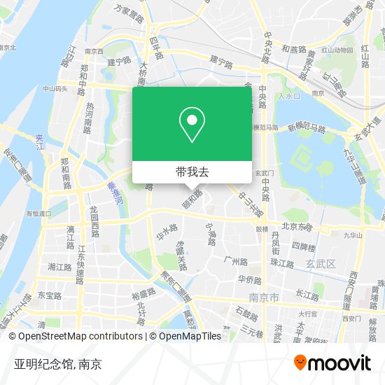 亚明纪念馆地图