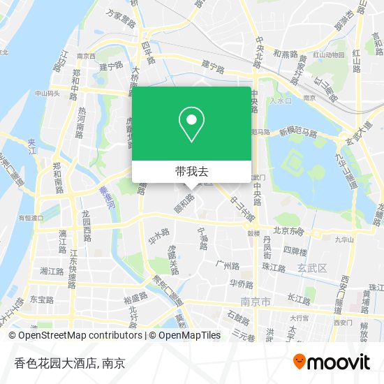 香色花园大酒店地图