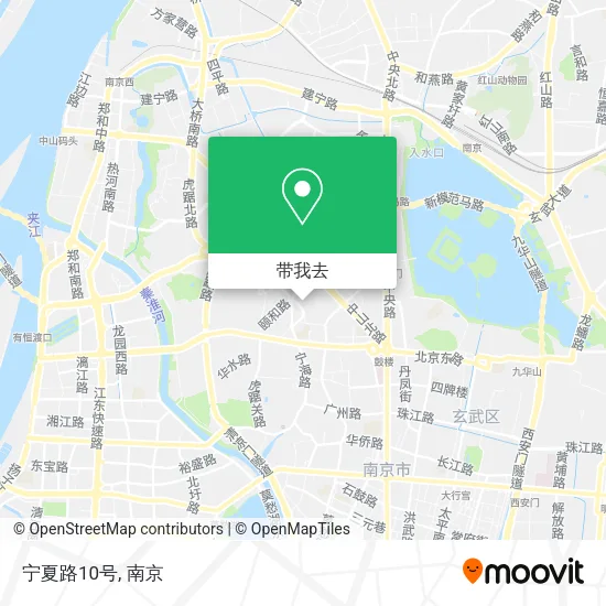 宁夏路10号地图