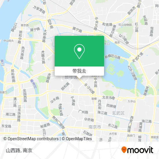 山西路地图