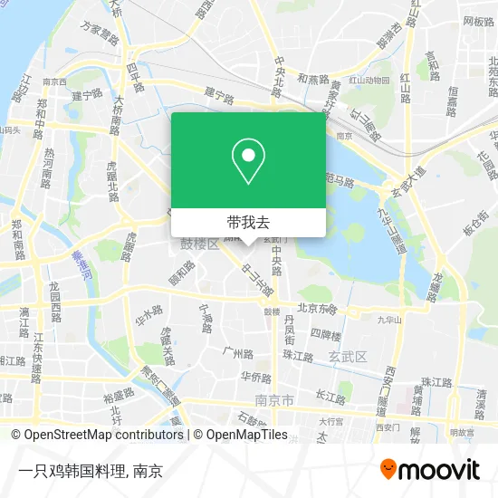 一只鸡韩国料理地图