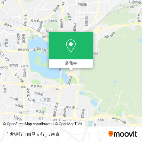 广发银行（白马支行）地图