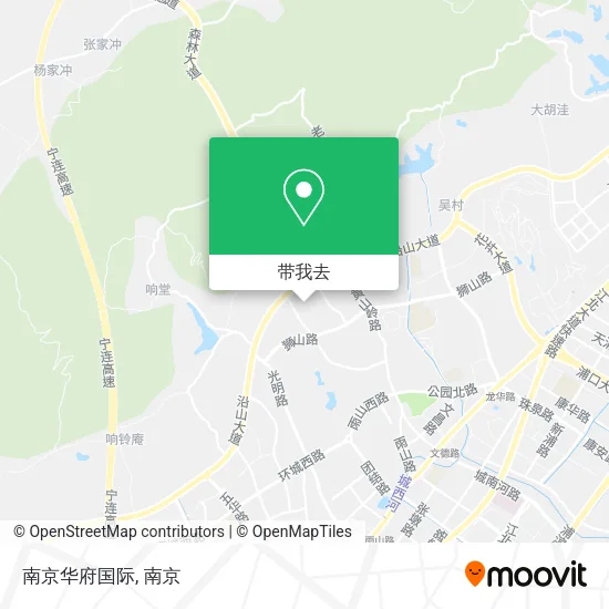 南京华府国际地图