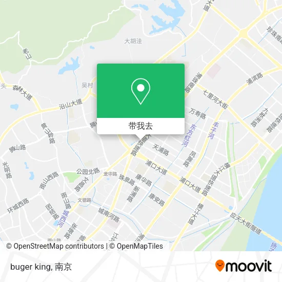 buger king地图