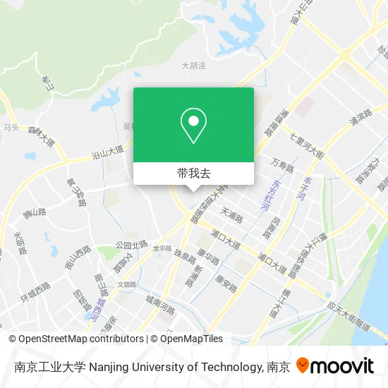 南京工业大学 Nanjing University of Technology地图