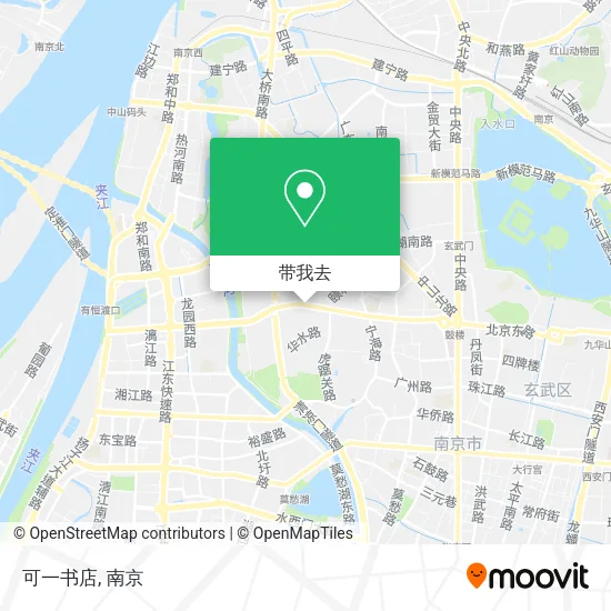 可一书店地图