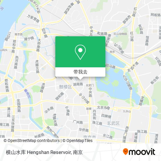 横山水库 Hengshan Reservoir地图