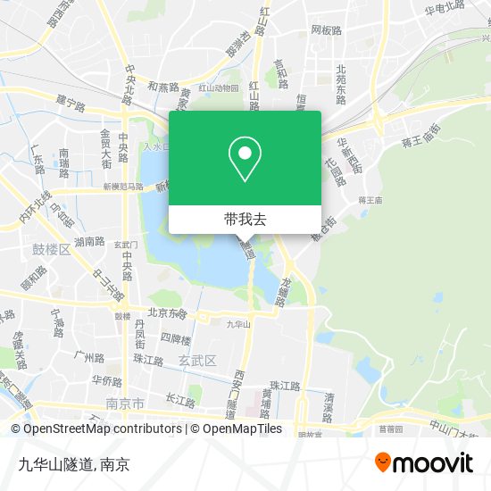 九华山隧道地图