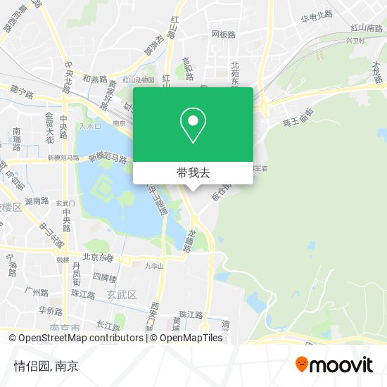 情侣园地图