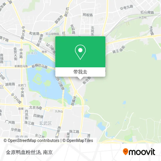 金原鸭血粉丝汤地图