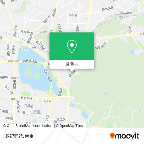 杨记面馆地图
