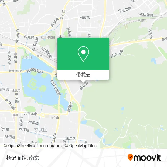 杨记面馆地图