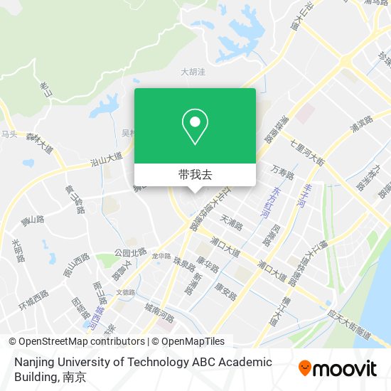 Nanjing University of Technology ABC Academic Building地图