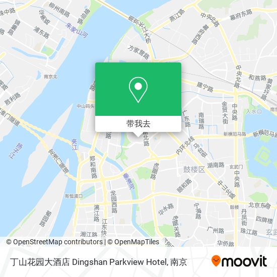 丁山花园大酒店 Dingshan Parkview Hotel地图